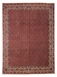 Tapis persan - Bidjar - 308 x 254 cm - rouge foncé