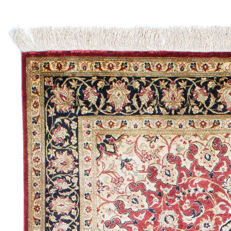 Tapis persan - Ghom - 151 x 100 cm - rouge