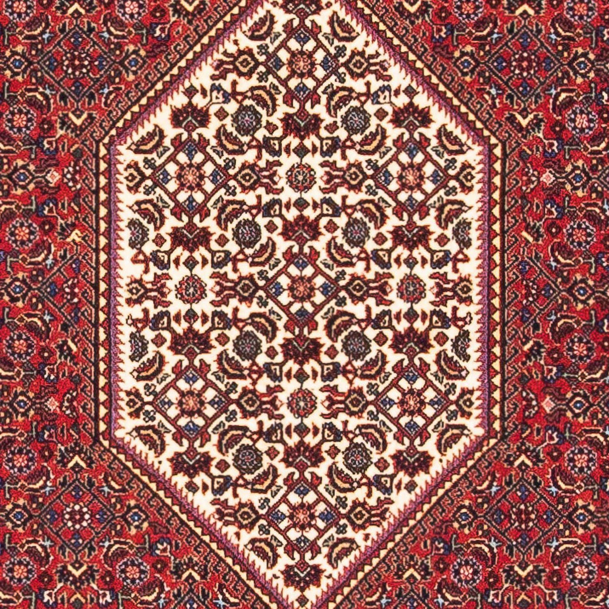 Tapis persan - Bidjar - 148 x 81 cm - rouge