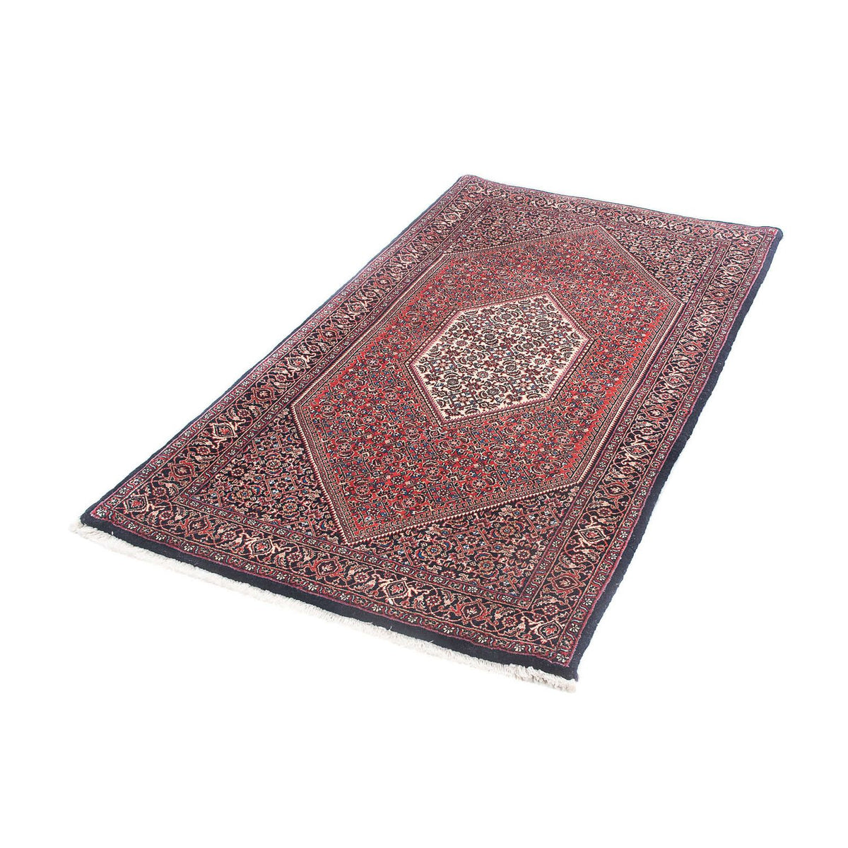 Tapis persan - Bidjar - 148 x 81 cm - rouge