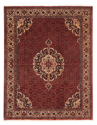 Tapis persan - Bidjar - 272 x 204 cm - rouge foncé