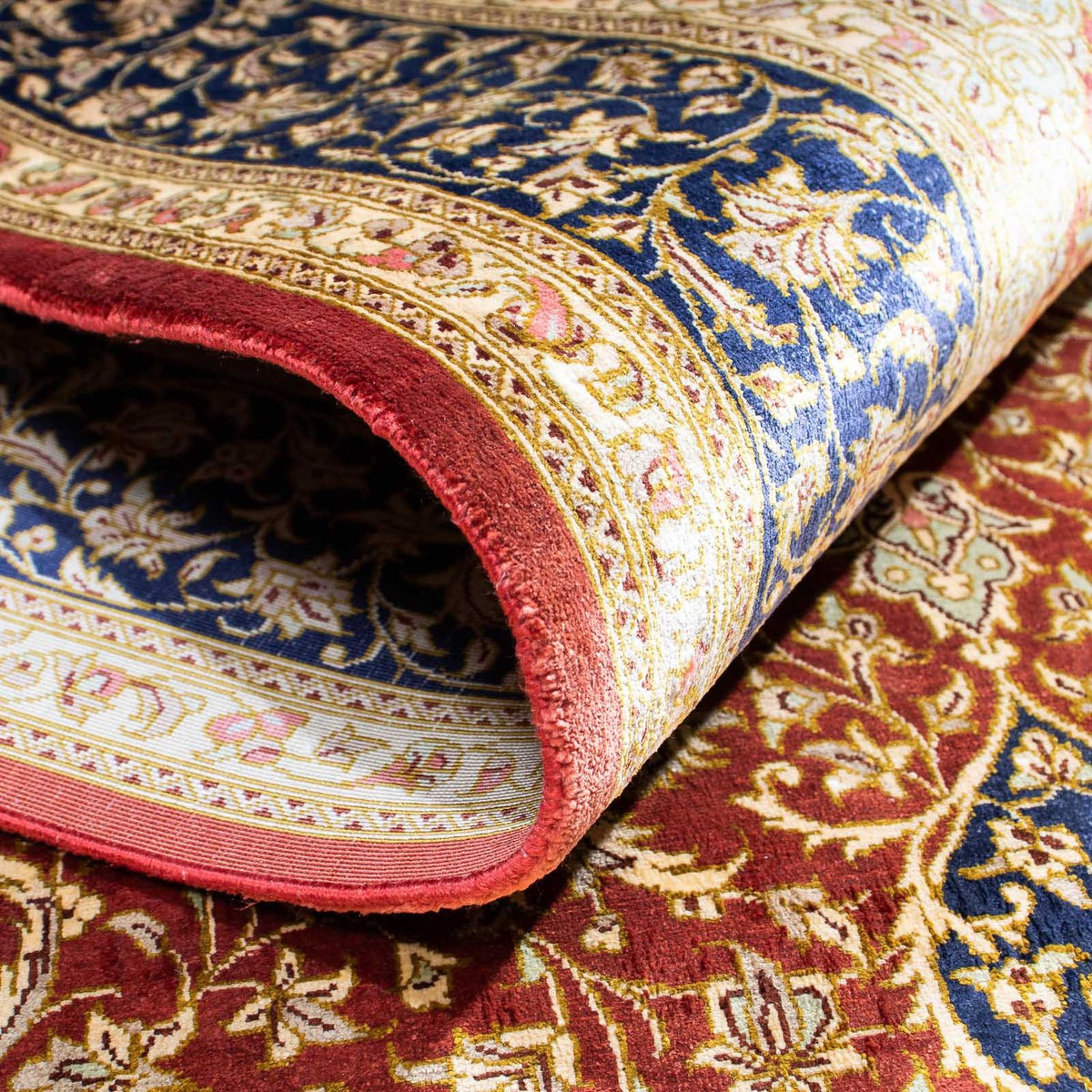 Tapis persan - Ghom - 154 x 100 cm - rouille