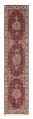 Tapis de couloir Tapis persan - Tabriz - 351 x 83 cm - rouge foncé