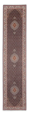Tapis de couloir Tapis persan - Tabriz - 397 x 81 cm - multicolore