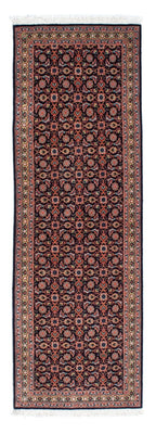 Tapis de couloir Tapis persan - Tabriz - 210 x 75 cm - bleu foncé