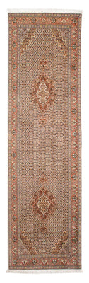 Tapis de couloir Tapis persan - Tabriz - 302 x 85 cm - marron clair