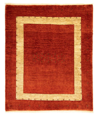 Tapis Gabbeh - Loribaft Persan - 215 x 180 cm - rouge