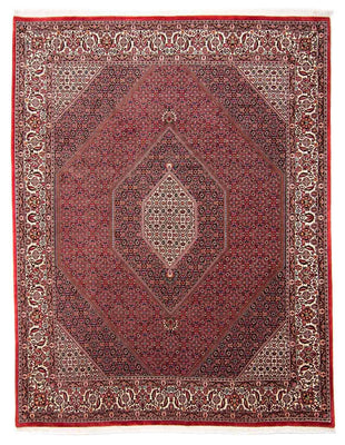 Tapis persan - Bidjar - 298 x 258 cm - rouge