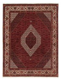 Tapis persan - Bidjar - 250 x 200 cm - rouge foncé