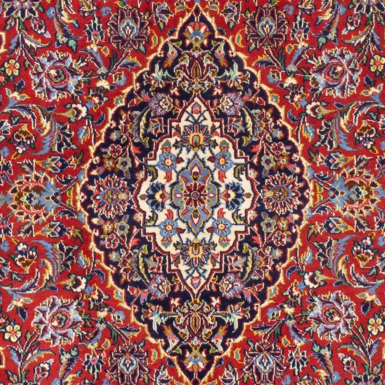 Tapis persan - Keshan - 216 x 142 cm - rouge