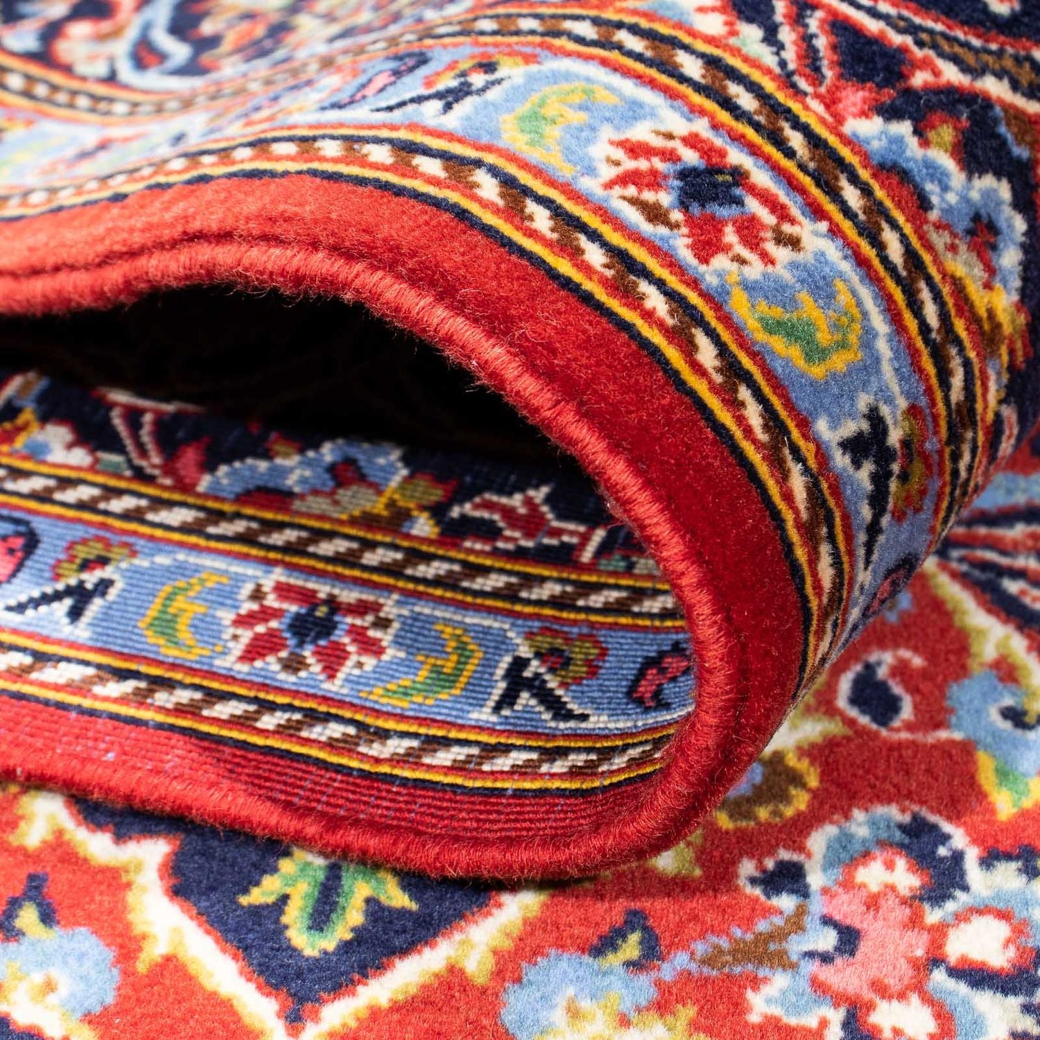 Tapis persan - Keshan - 216 x 142 cm - rouge