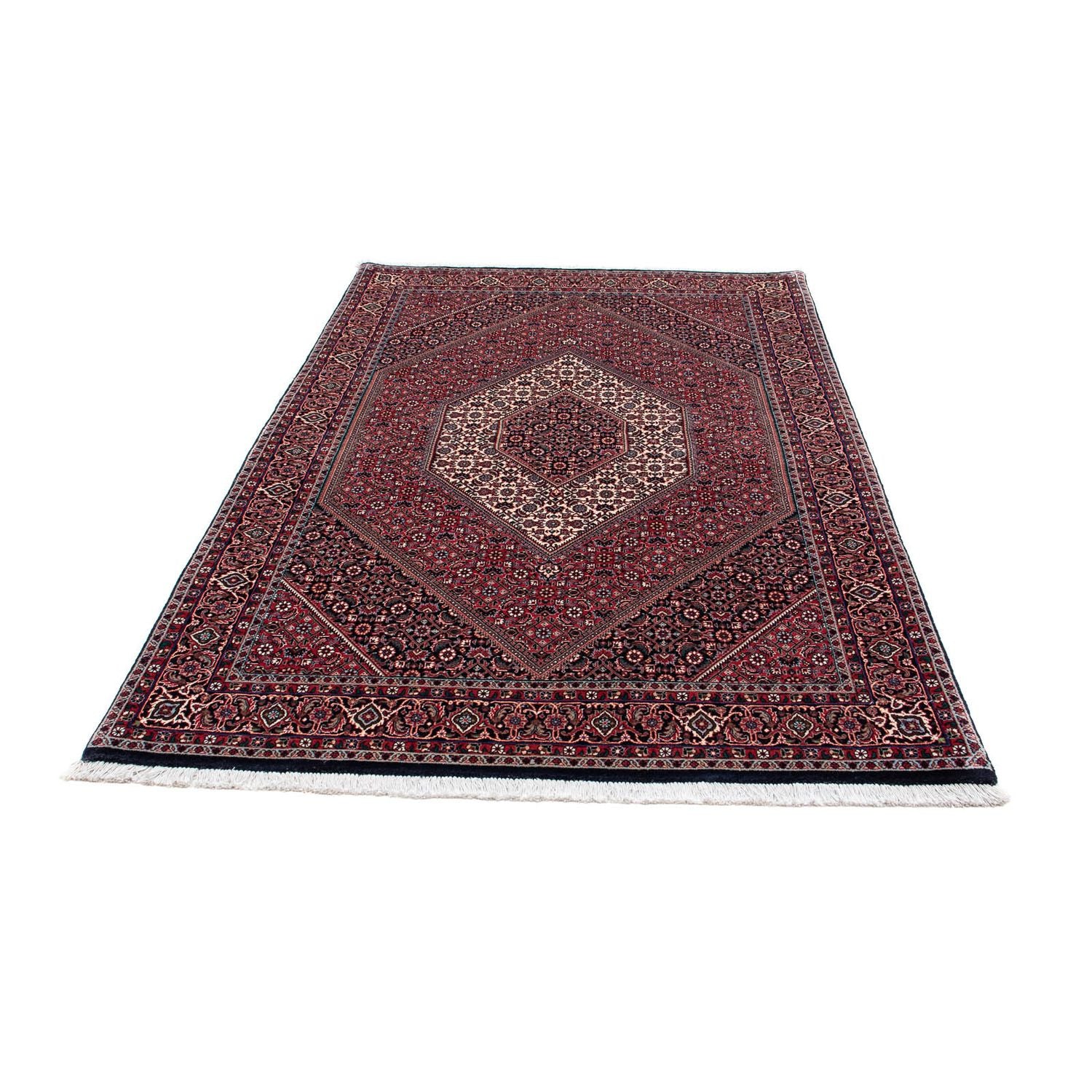 Tapis persan - Bidjar - 200 x 131 cm - bleu foncé