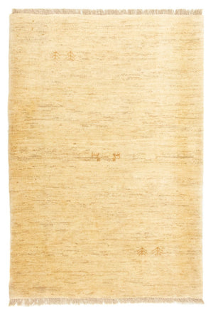 Tapis Gabbeh - Persan - 134 x 86 cm - beige