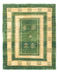Tapis Gabbeh - Persan - 188 x 151 cm - vert