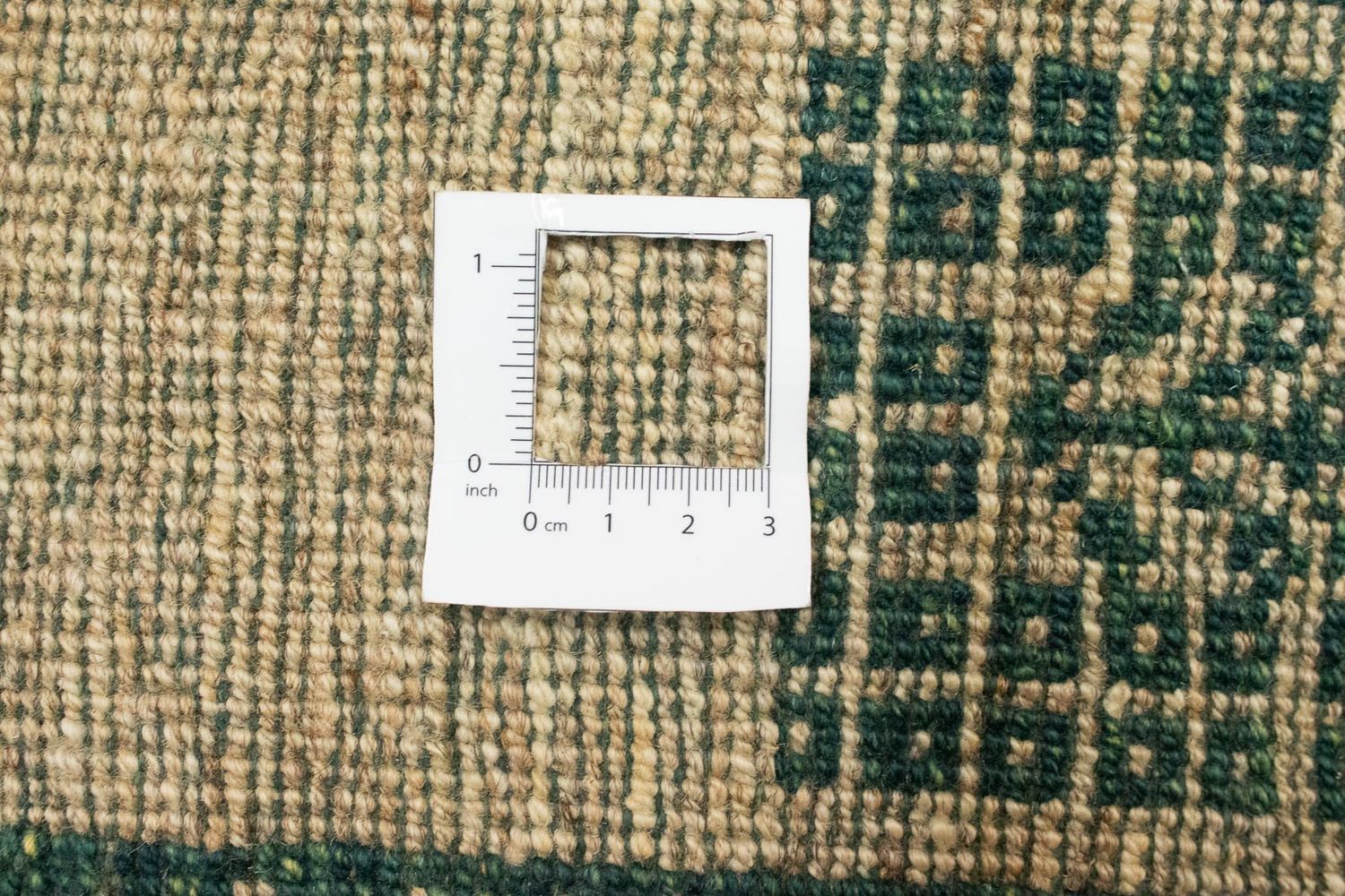 Tapis Gabbeh - Persan - 188 x 151 cm - vert