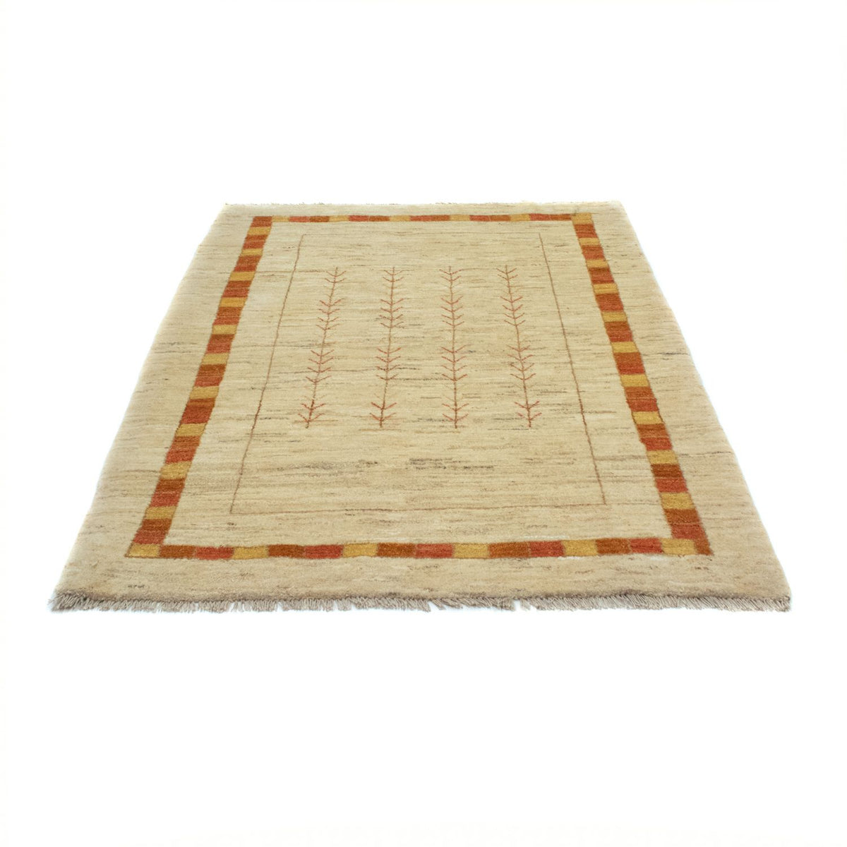 Tapis Gabbeh - Loribaft Persan - 178 x 128 cm - beige