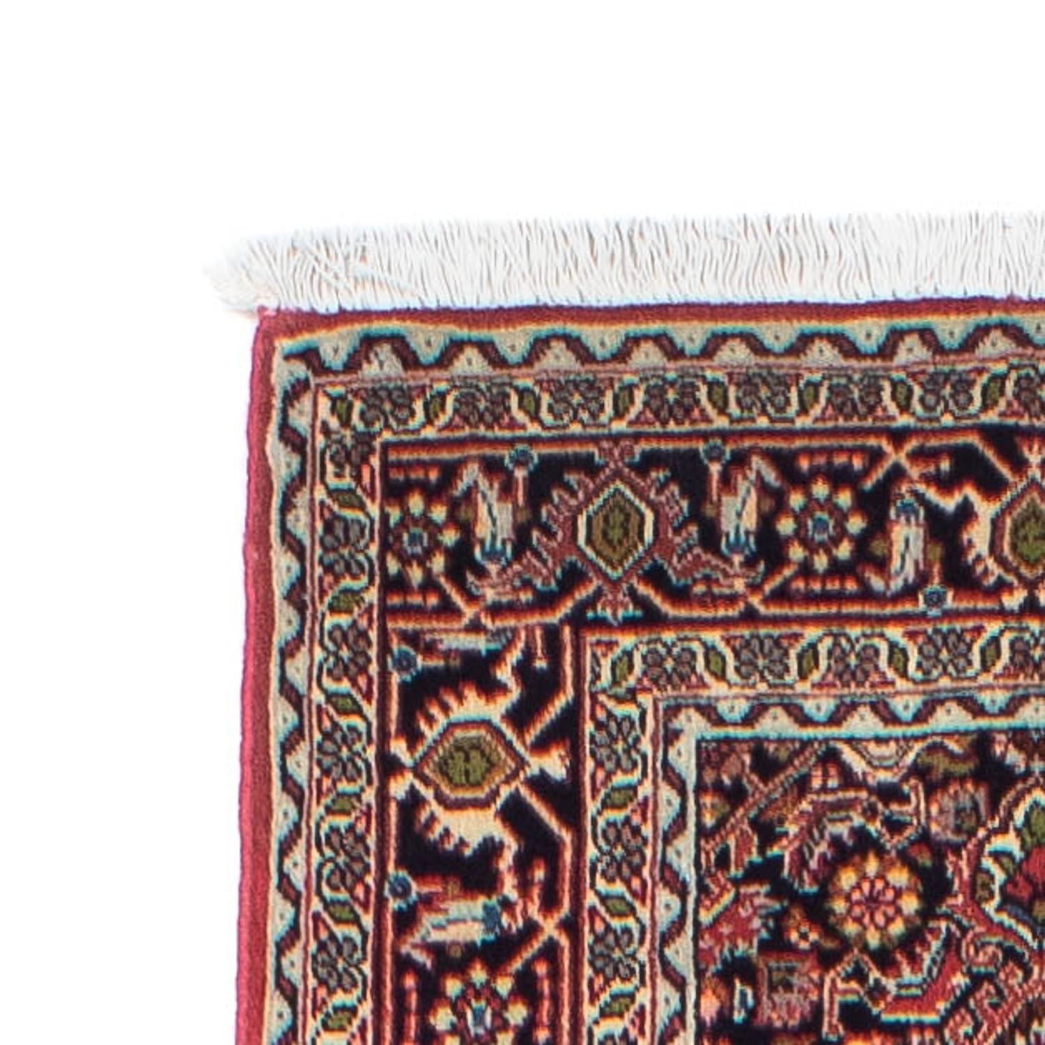 Tapis de couloir Tapis persan - Bidjar - 257 x 82 cm - rouge clair
