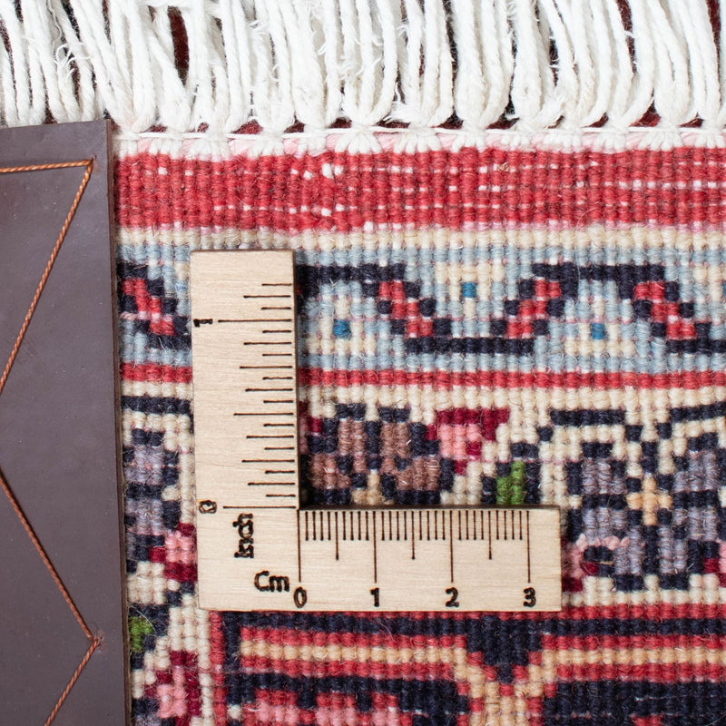 Tapis de couloir Tapis persan - Bidjar - 257 x 82 cm - rouge clair