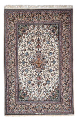 Tapis persan - Isfahan - Premium - 229 x 150 cm - beige