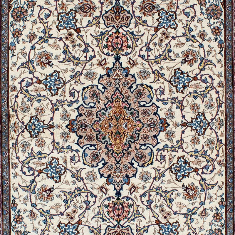Tapis persan - Isfahan - Premium - 229 x 150 cm - beige
