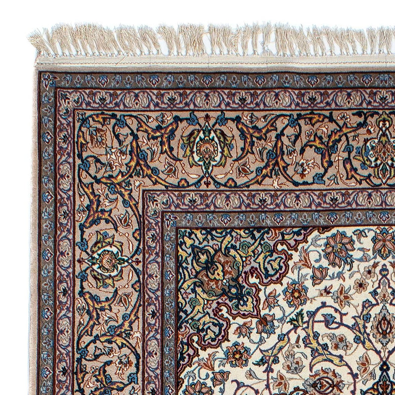 Tapis persan - Isfahan - Premium - 229 x 150 cm - beige
