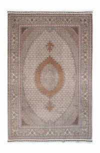 Tapis persan - Tabriz - 304 x 200 cm - beige
