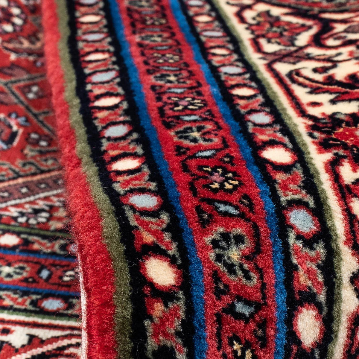 Tapis persan - Bidjar - 245 x 170 cm - rouge