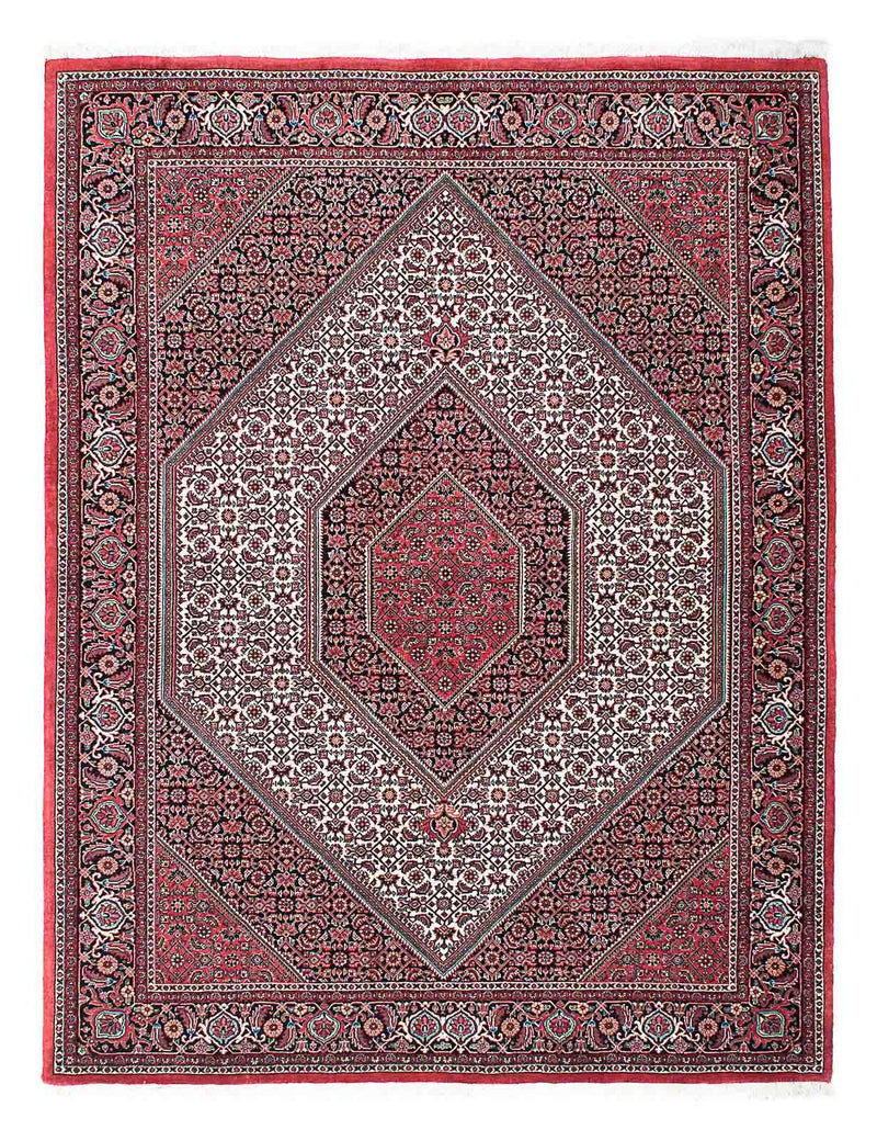 Tapis persan - Bidjar - 202 x 152 cm - rouge clair