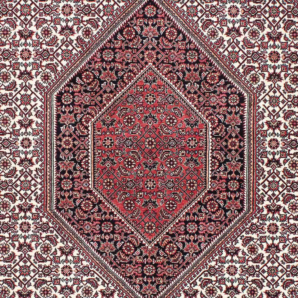 Tapis persan - Bidjar - 202 x 152 cm - rouge clair