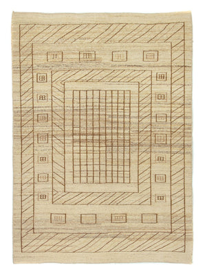 Tapis Gabbeh - Persan - 198 x 141 cm - multicolore