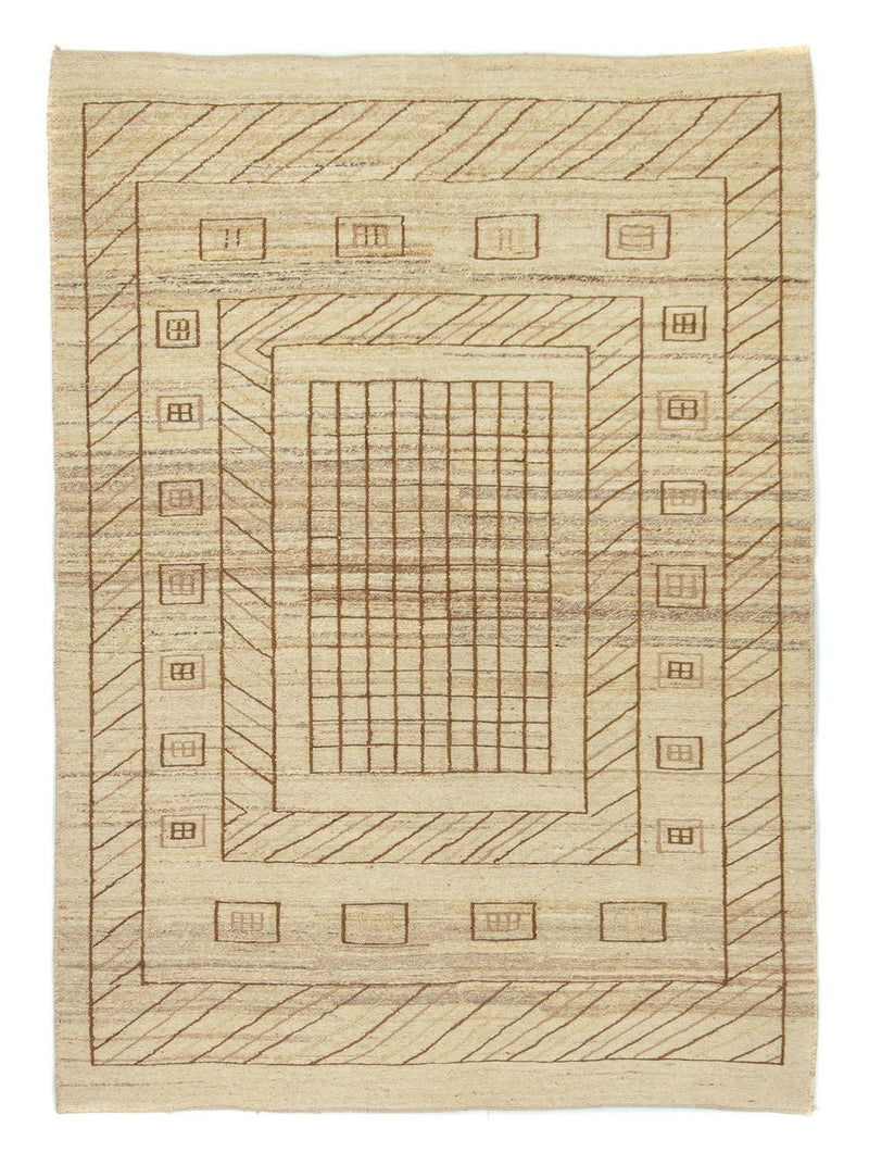 Tapis Gabbeh - Persan - 198 x 141 cm - multicolore