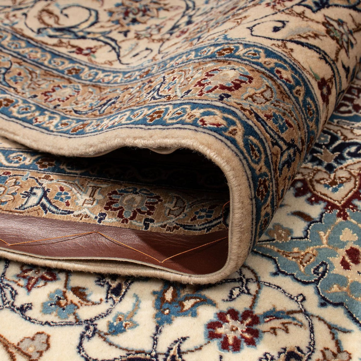 Tapis persan - Nain - Premium - 310 x 210 cm - beige