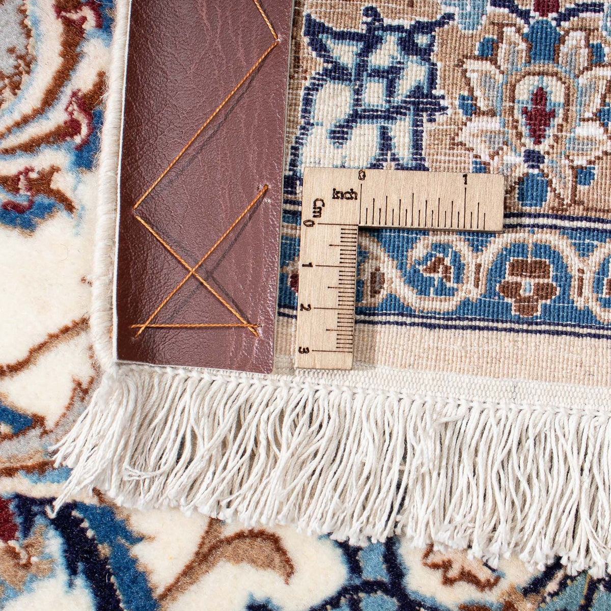 Tapis persan - Nain - Premium - 310 x 210 cm - beige