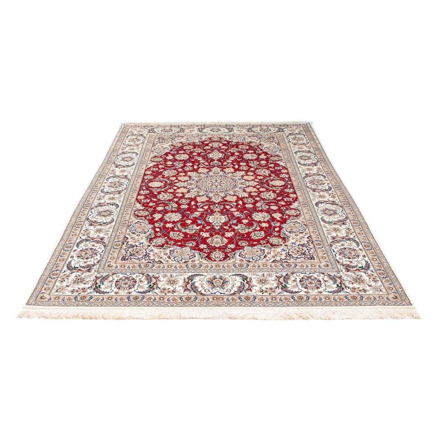 Tapis persan - Isfahan - Premium - 237 x 162 cm - rouge