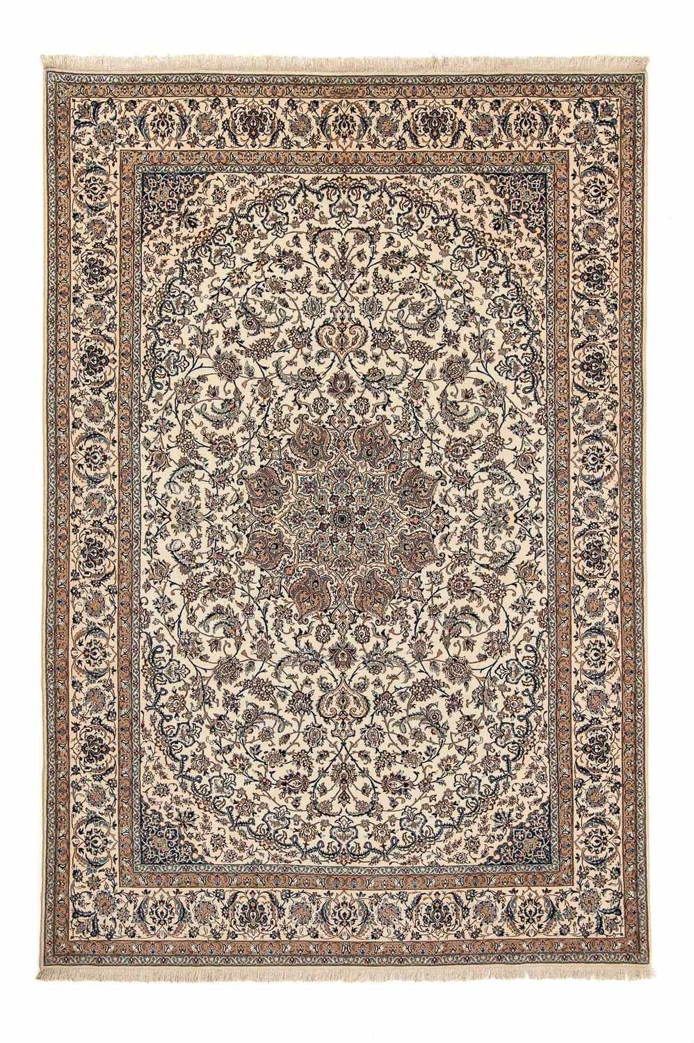Tapis persan - Nain - Premium - 320 x 215 cm - beige