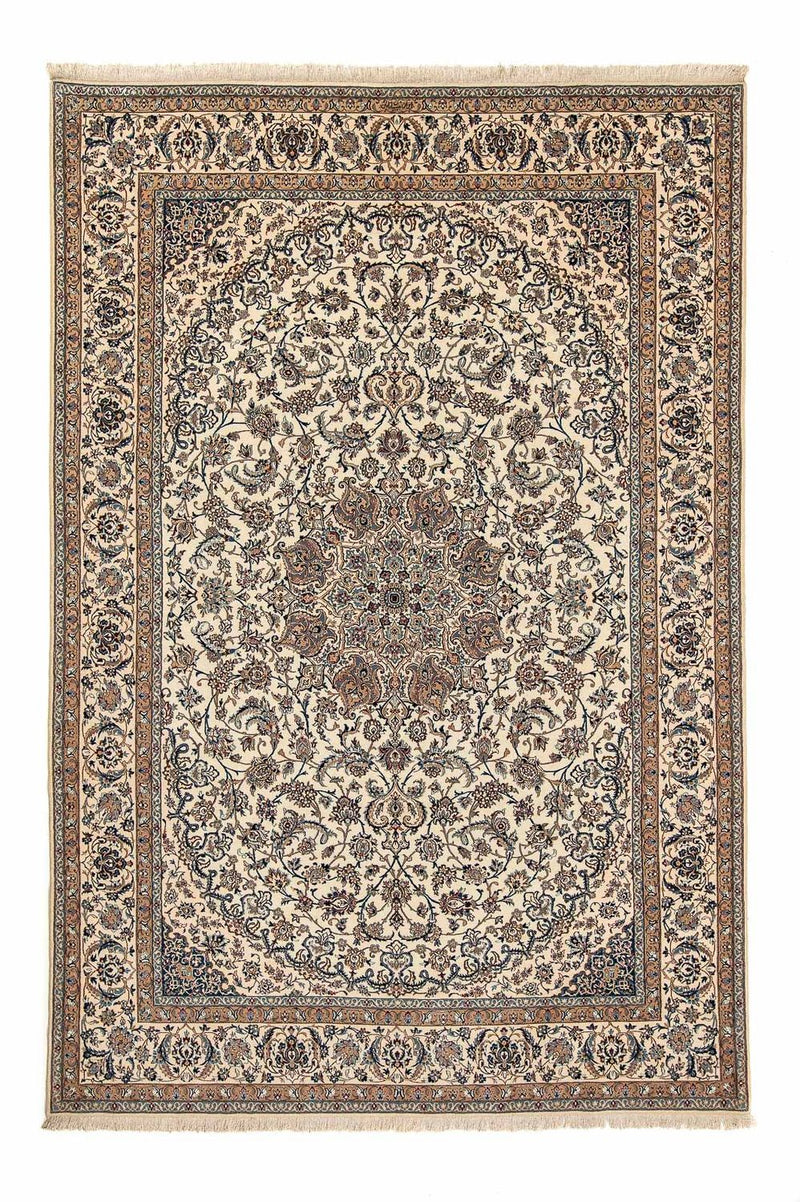 Tapis persan - Nain - Premium - 320 x 215 cm - beige