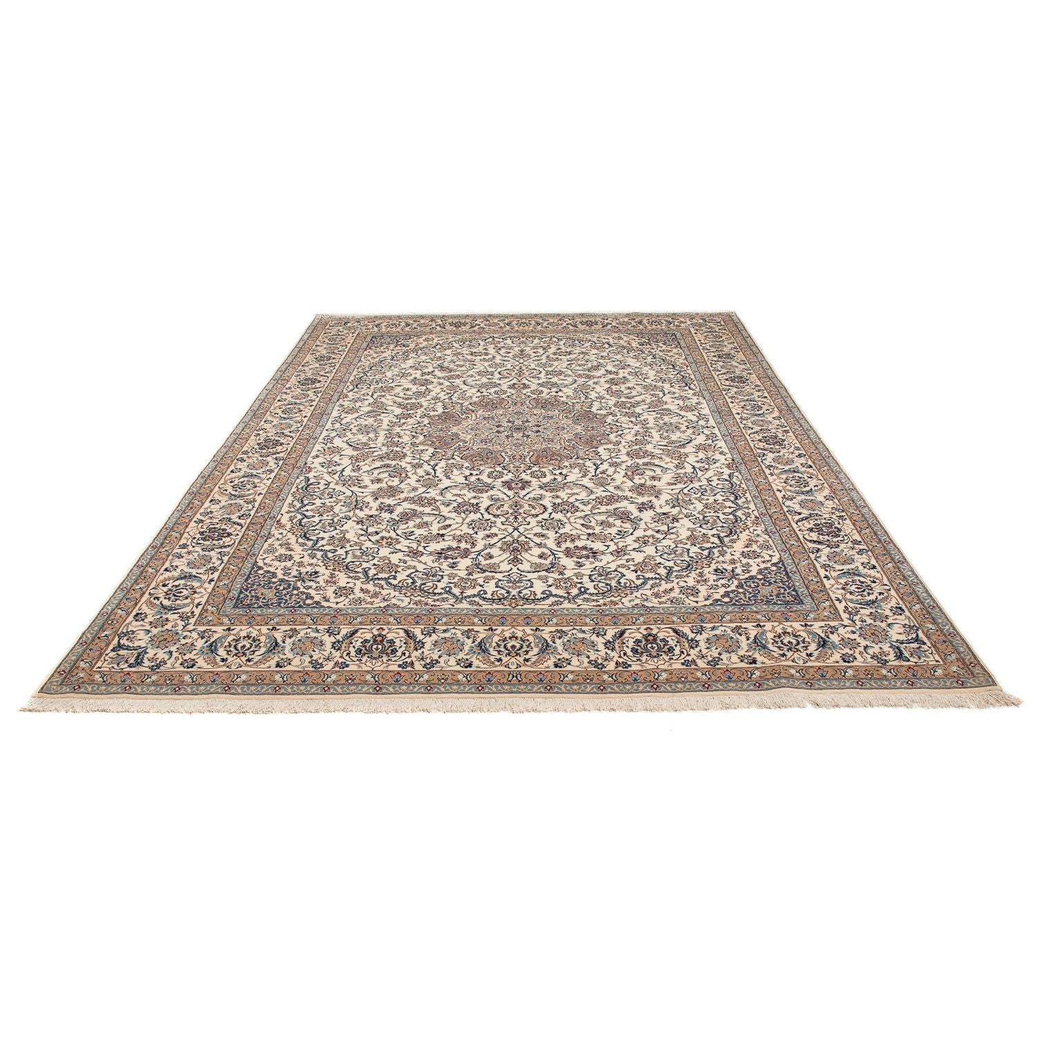 Tapis persan - Nain - Premium - 320 x 215 cm - beige