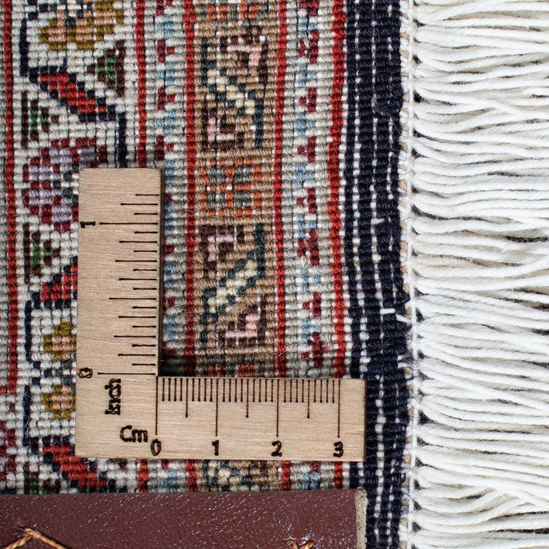 Tapis persan - Tabriz - 303 x 202 cm - marron foncé