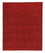 Tapis Gabbeh - Persan - 189 x 152 cm - rouge