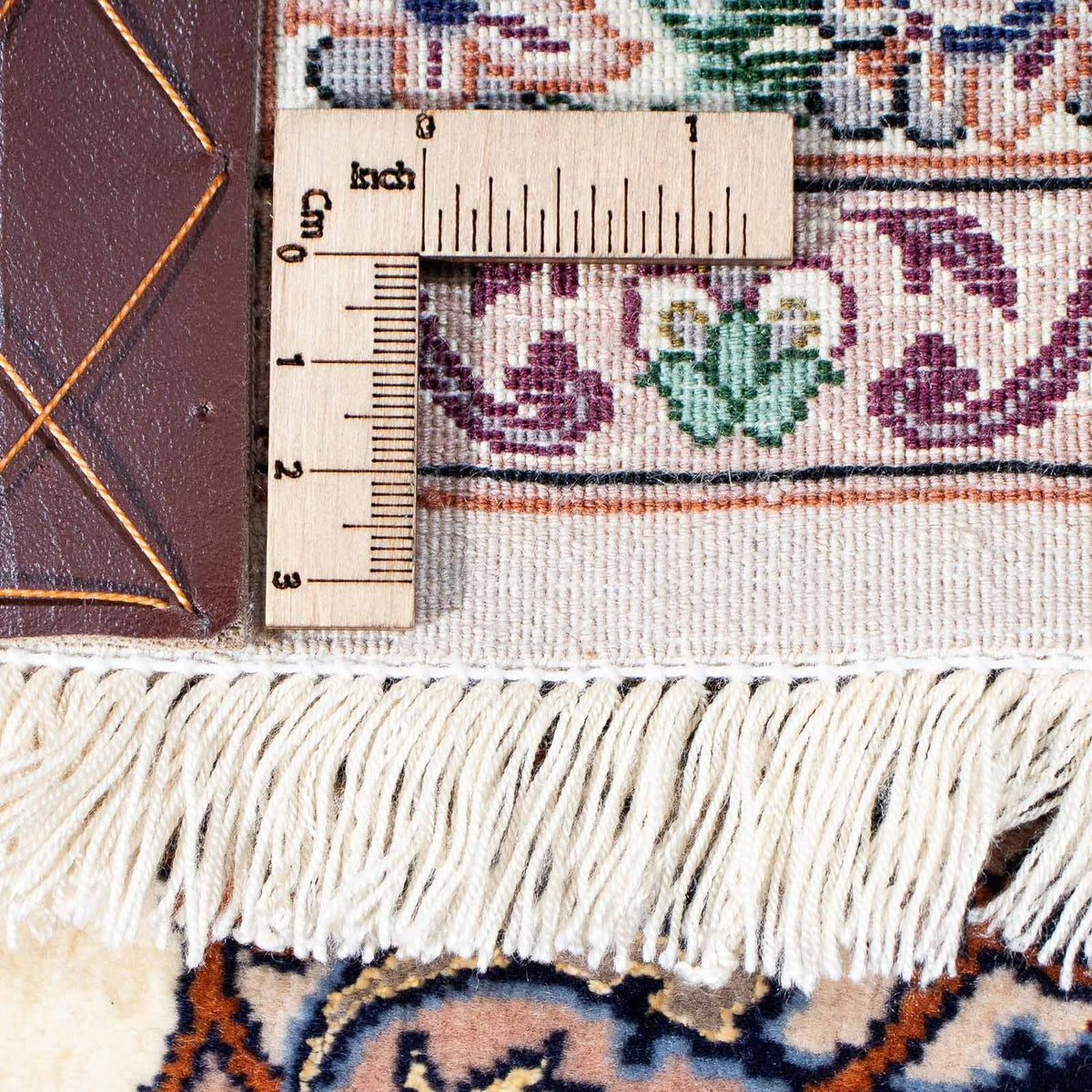 Tapis persan - Isfahan - Premium - 242 x 155 cm - beige