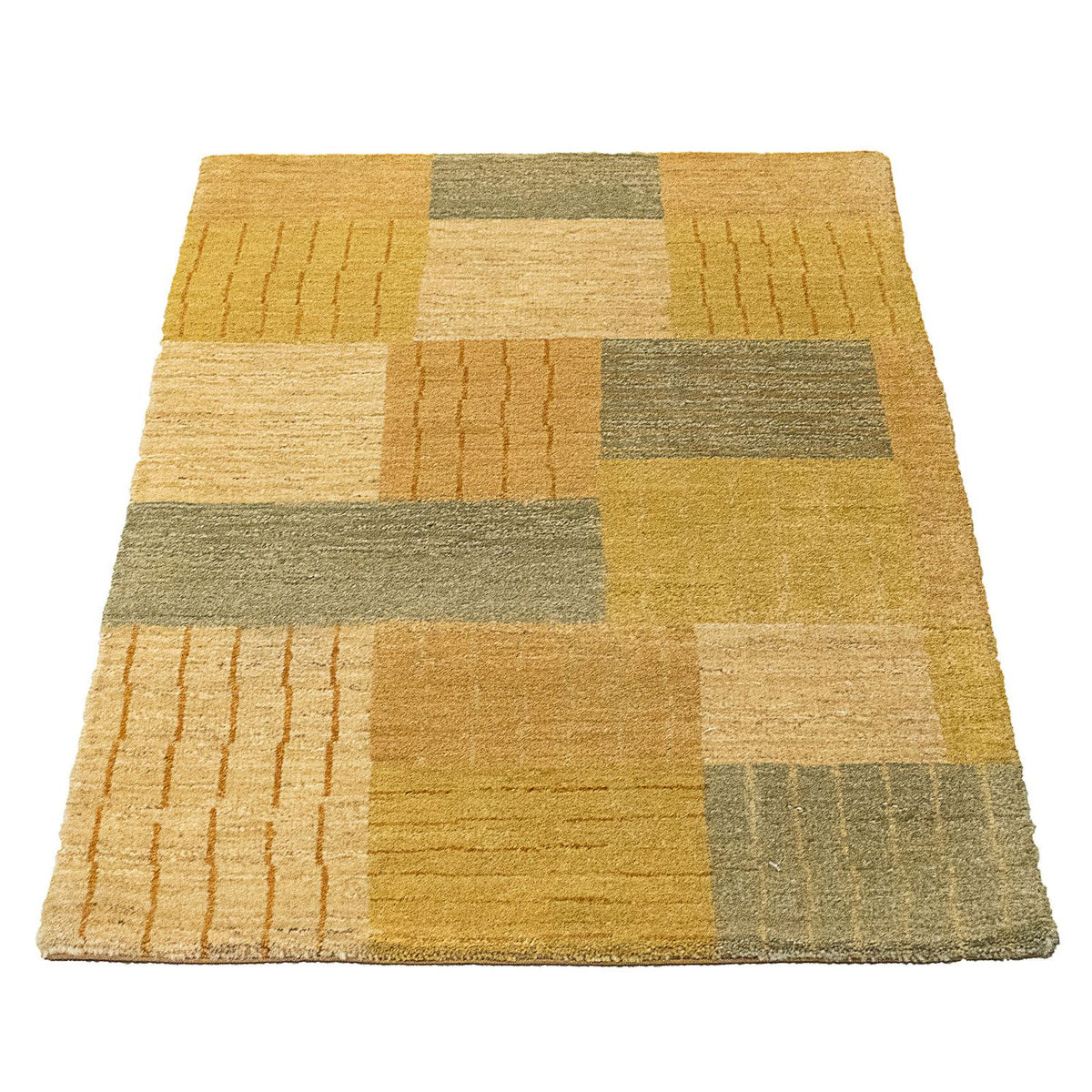 Tapis Gabbeh - Indus - 91 x 62 cm - multicolore