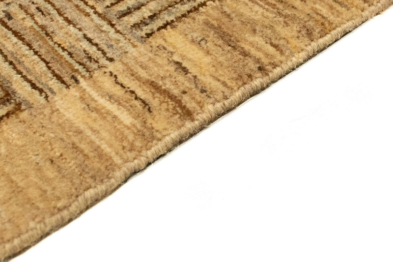 Tapis Gabbeh - Indus - 93 x 65 cm - marron clair