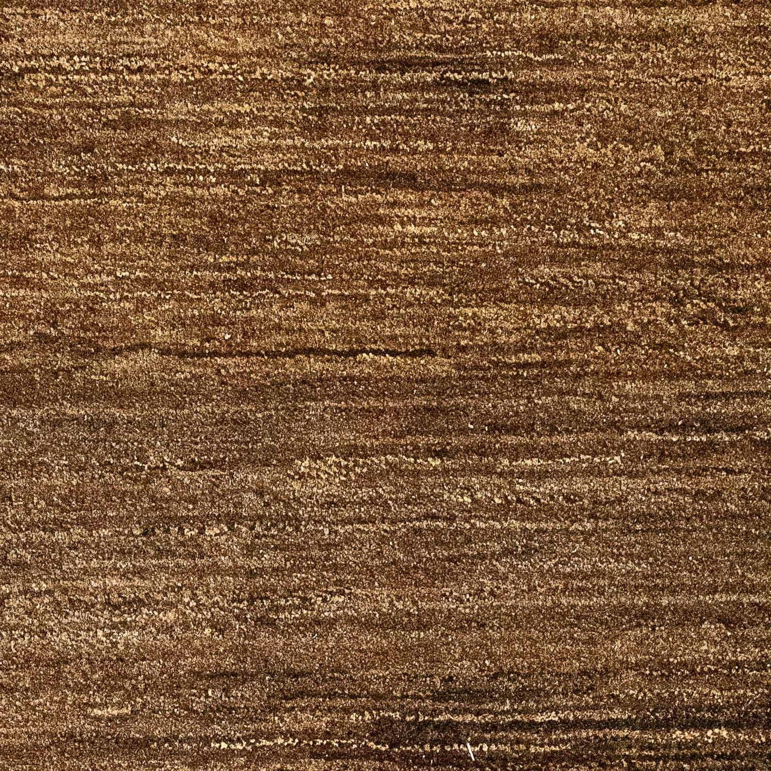 Tapis Gabbeh - Indus - 92 x 66 cm - marron foncé