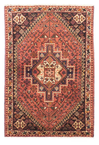Tapis persan - Nomadic - 161 x 108 cm - rouge clair