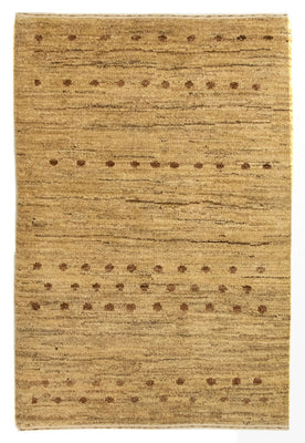 Tapis Gabbeh - Indus - 95 x 62 cm - beige