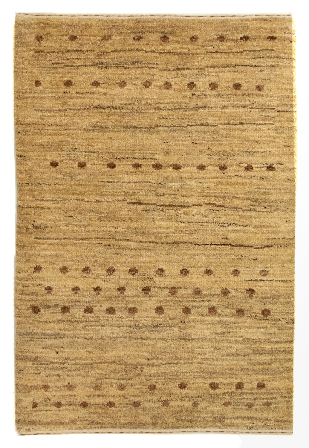 Tapis Gabbeh - Indus - 95 x 62 cm - beige