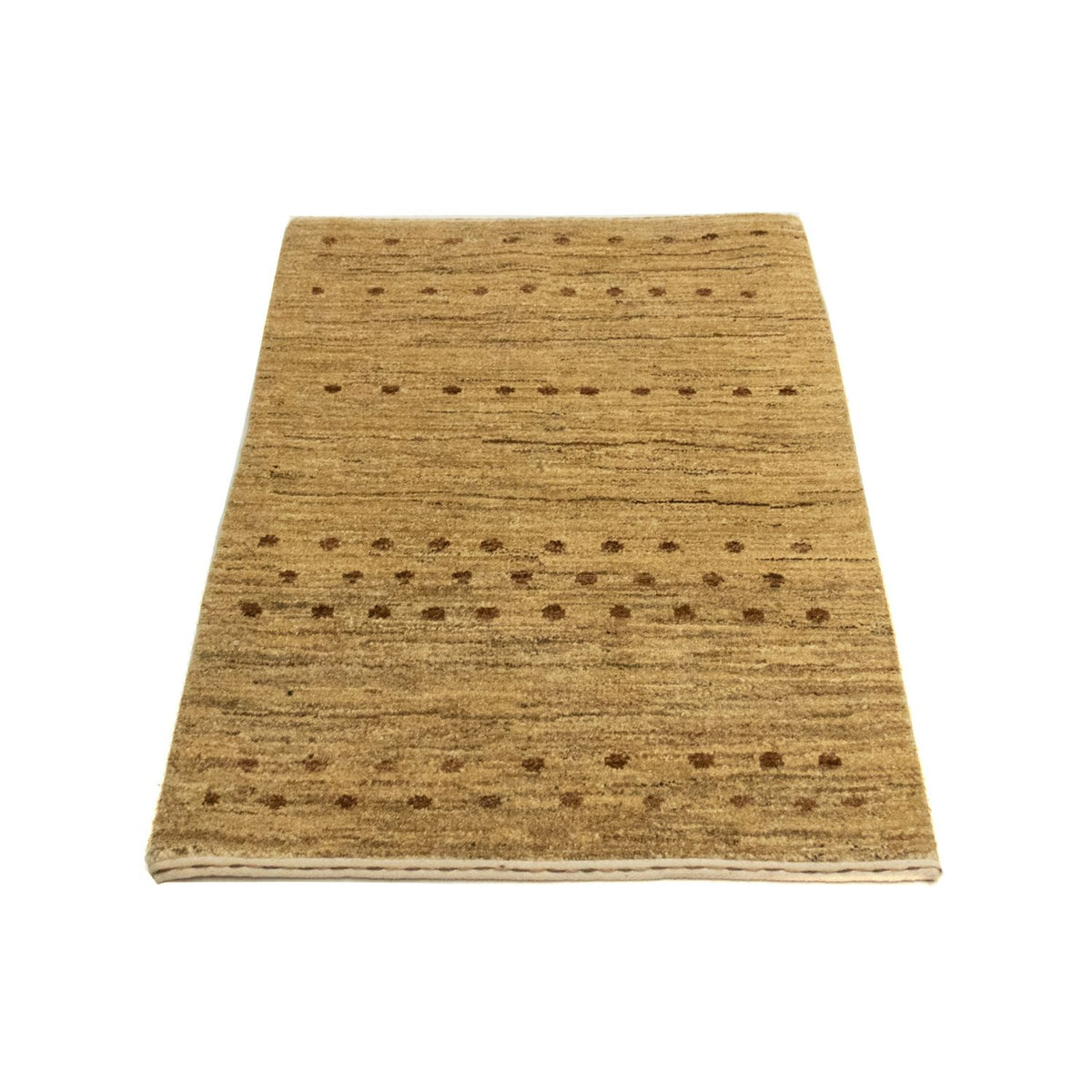 Tapis Gabbeh - Indus - 95 x 62 cm - beige