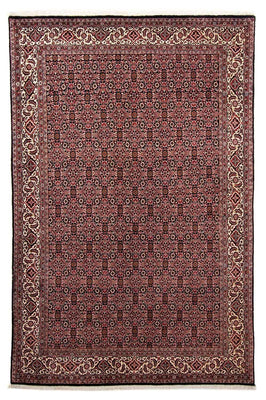 Tapis persan - Bidjar - 247 x 168 cm - bleu foncé