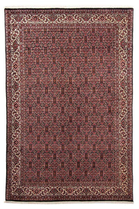 Tapis persan - Bidjar - 247 x 168 cm - bleu foncé