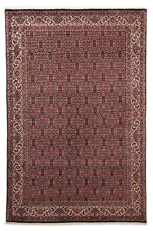 Tapis persan - Bidjar - 247 x 168 cm - bleu foncé